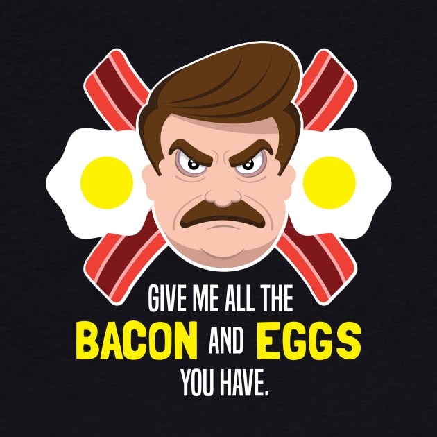 Ron Swanson by Sam Potter Design